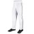 BP41U  Champro MVP Open Bottom Mens Baseball Pant W/Braid White/Black