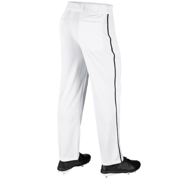 Champro MVP Open Bottom Men Baseball Pant W/Braid White