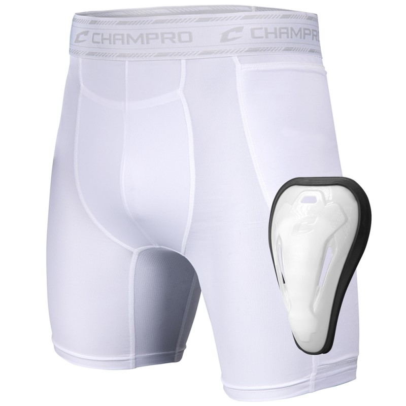 Spodenki do wślizgów Champro z ochraniaczem C-Flex (dla dzieci/młodzieży)