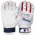 Franklin 2nd Skinz Drip Youth Baseball Batting Gloves White