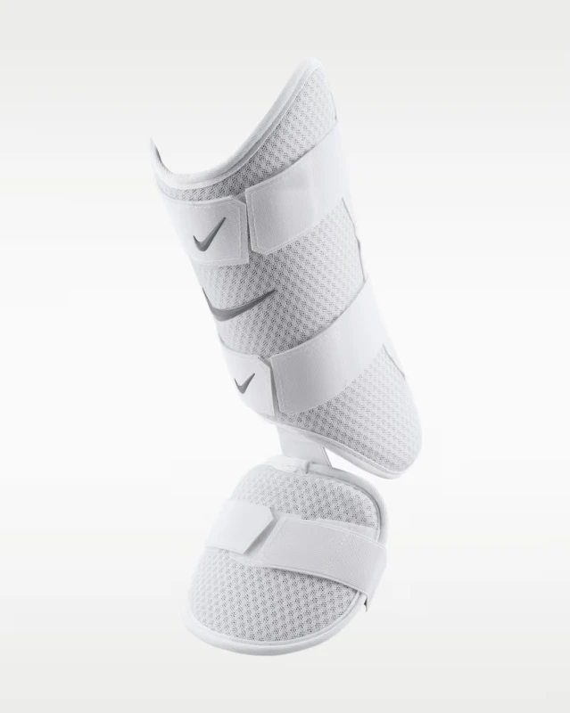 Nike Diamond Baseball Batters Leg Guard White