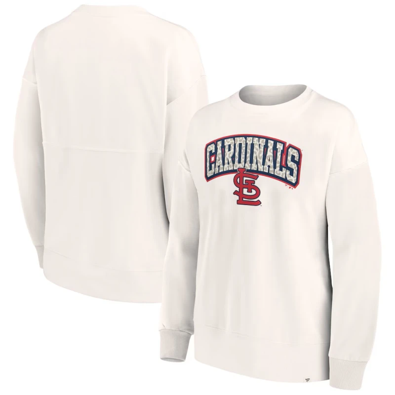 Damen St. Louis Cardinals Fanatics Leopard Sweatshirt