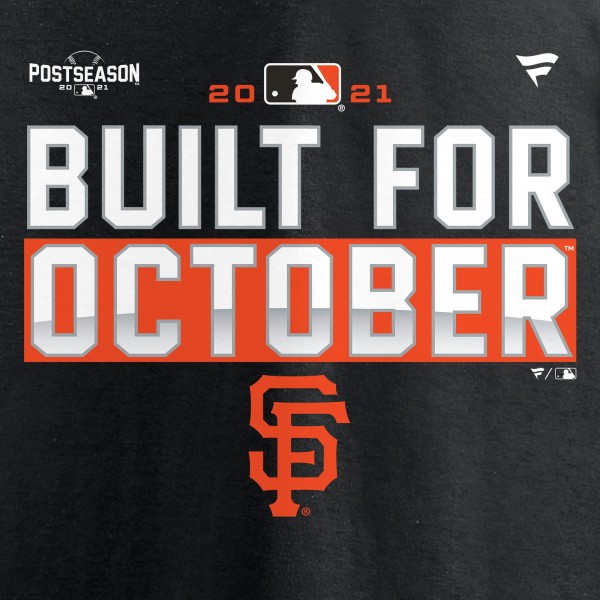 Męska koszulka Fanatics San Francisco Giants 2021 Postseason Locker Room T-Shirt