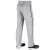 BP91U Champro Triple Crown Open Bottom Men's Grey Baseball Pant with Navy Piping