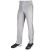 Champro Triple Crown Open Bottom Men's Grey Baseball Pant with Navy Piping