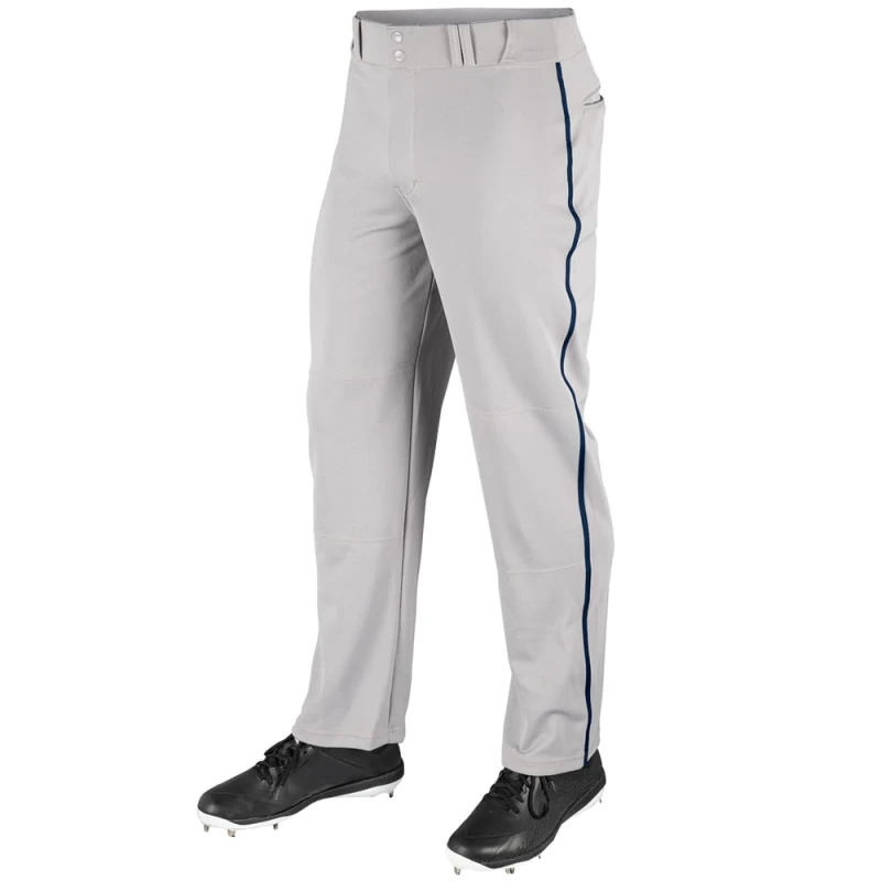 Champro MVP Open Bottom Pant W/Braid Grey/Navy