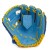 Grizzly G-Elite 11.5 inch Infield Baseball Glove Royal/Baby Blue