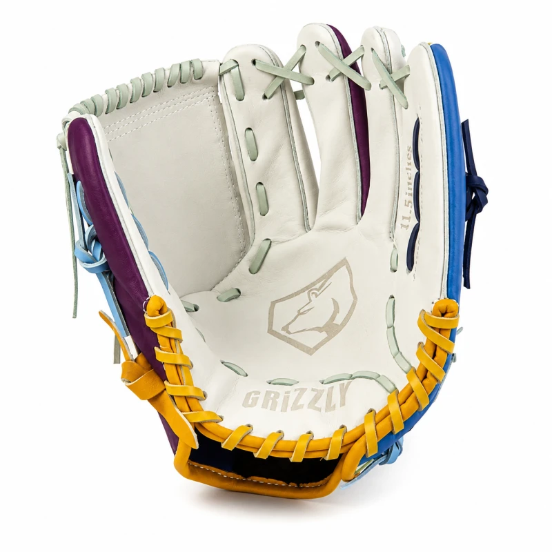 Rękawica Softballowa Grizzly S-Pro ColorStrike 11.5" White Softball Glove