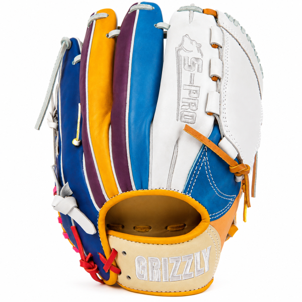Grizzly S-Pro ColorStrike 11,5 inch Blue / multicolor Softball Glove
