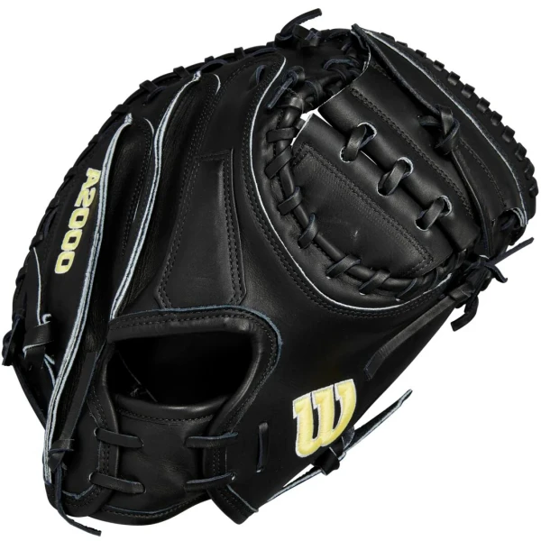 WBW102092335 Wilson A2000 M23 33.5 inch Black Baseball Catcher’s Mitt