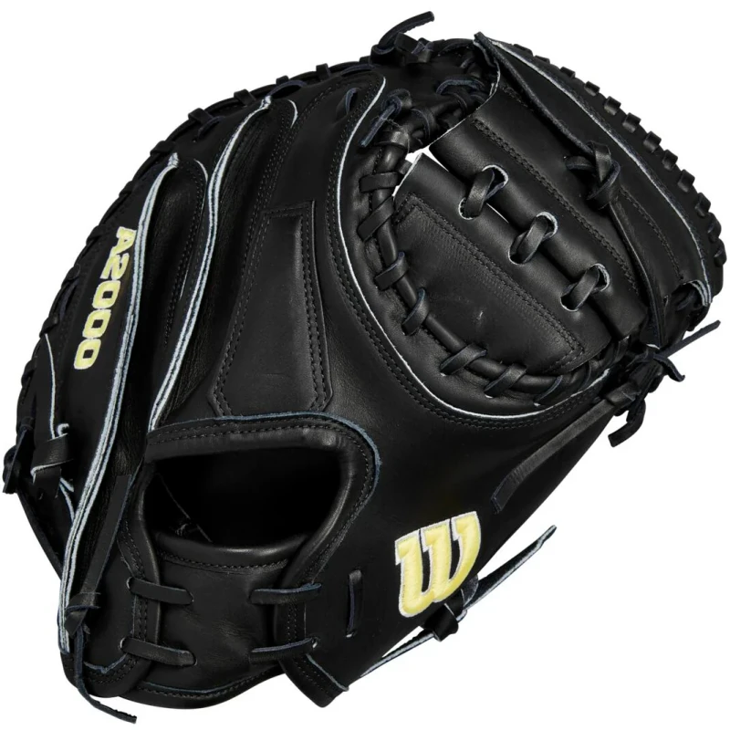 WBW102092335 Wilson A2000 M23 33.5 inch Black Baseball Catcher’s Mitt