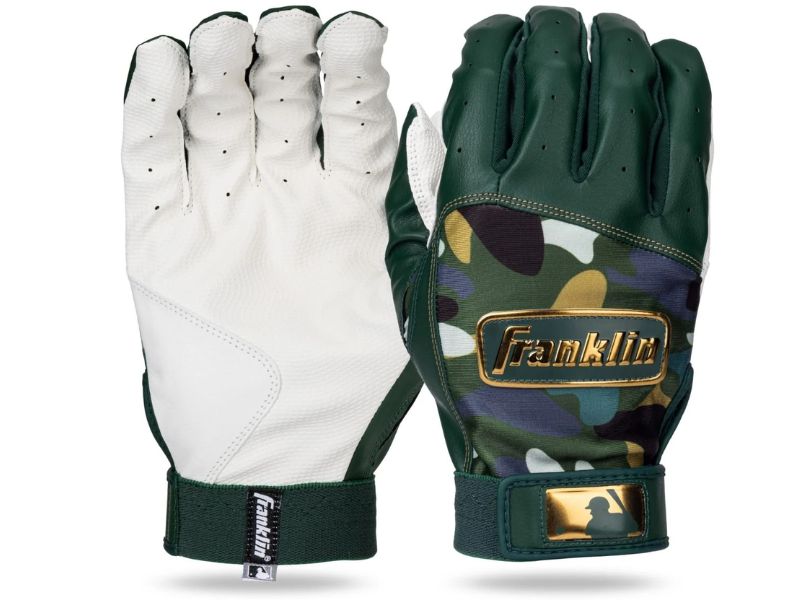 Franklin Digitek Hi-Lite Batting Glove White/Green
