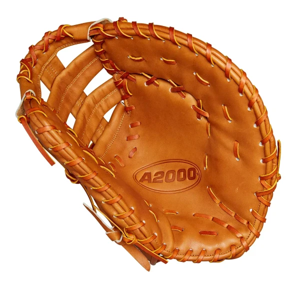 WBW102100125 Wilson A2000 1679 12.5 inch Saddle Tan Baseball First Base Mitt