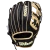 WBW104108115 Wilson A2000 1786 11.5 inch Black/Blonde Infield Baseball Glove (Classics Series)