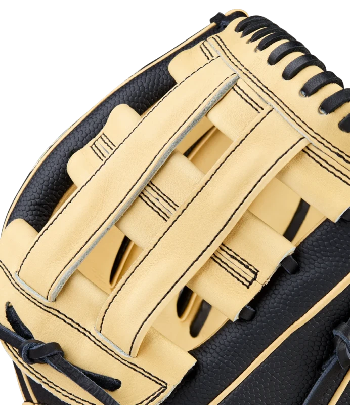 WBW10411612 Wilson A2000 DW5 12 inch Black/Blonde Utility Baseball Glove(Classics Series)