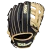 WBW10411612 Wilson A2000 DW5 12 inch Black/Blonde Utility Baseball Glove(Classics Series)