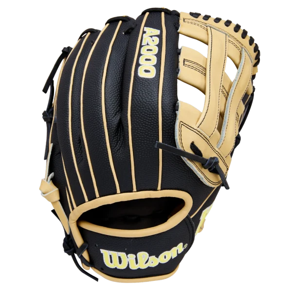 Rękawica baseballowa Wilson A2000 DW5 12" Czarna/Beżowa Infield/Utility (Classics Series)