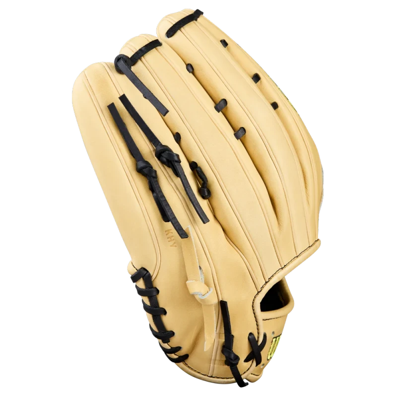 WBW1041231275 Wilson A2000 1777 12.75 inch Blonde Black Outfield Baseball Glove (Classics Series)