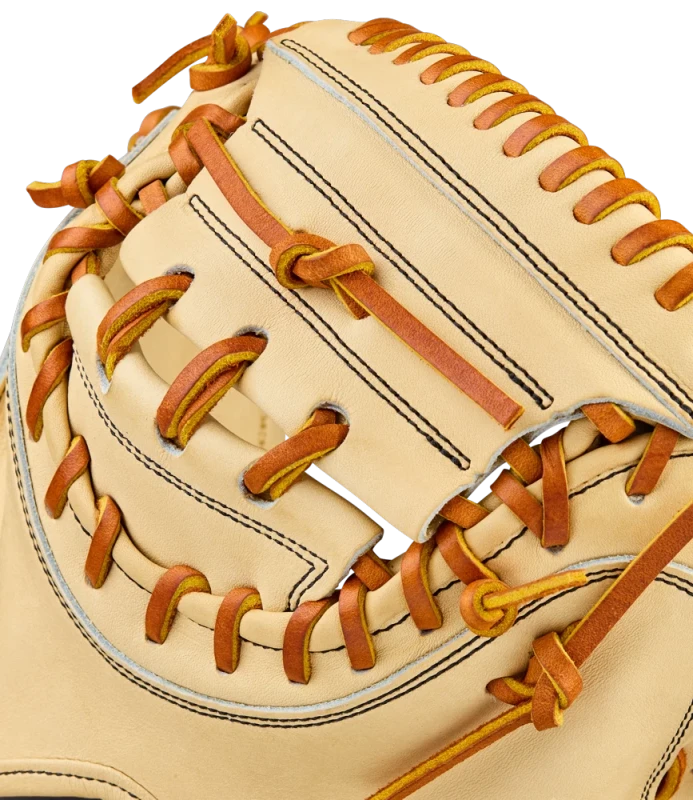 WBW10412733 Wilson A2000 PF33 33 inch Blonde Saddle Tan Baseball Catcher's Mitt (Classics Series)