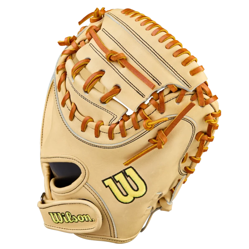 WBW10412733 Wilson A2000 PF33 33 inch Blonde Saddle Tan Baseball Catcher's Mitt (Classics Series)