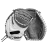 WBW10268134 Wilson A2000 FPCM23 34 inch Fastpitch Softbal Catcher Mitt White / Grey
