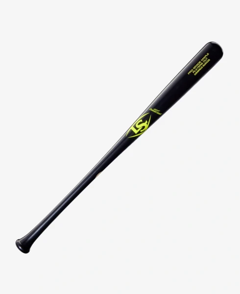 WBL4158010 Louisville Slugger Players Cut Maple Baseball Bat Black