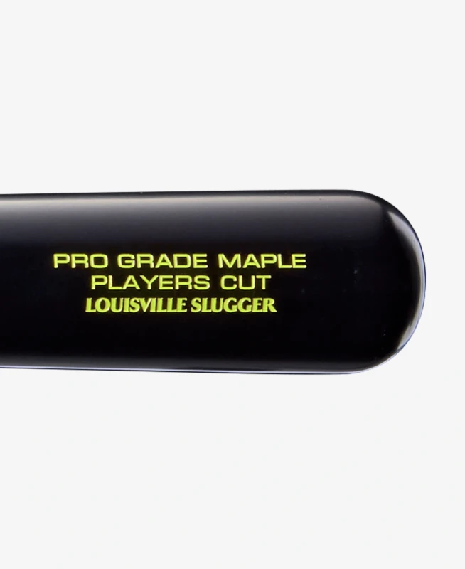 WBL4158010 Louisville Slugger Players Cut Maple Baseball Bat Black