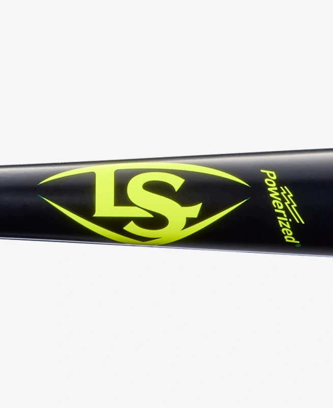 WBL4158010 Louisville Slugger Players Cut Maple Baseball Bat Black