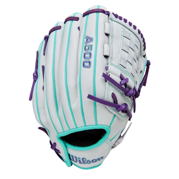 WBW10355912 Wilson A500 Siren 12 inch Youth Fastpitch Softball Glove