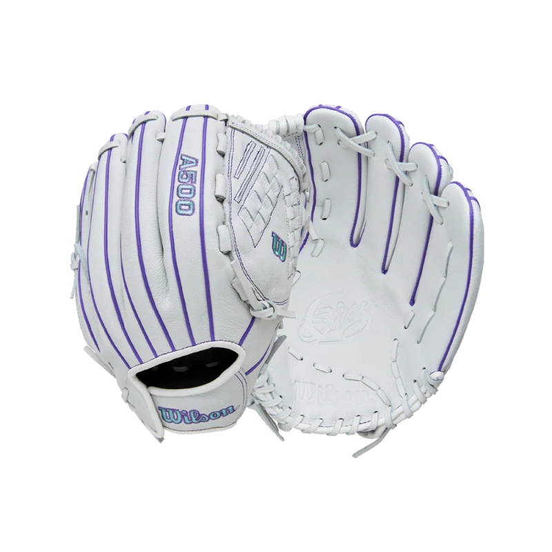 WBW103561 Wilson A500 Siren 12.5 inch Youth Fastpitch Softball Glove
