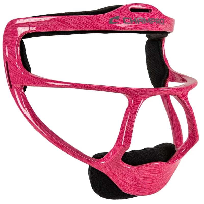 Champro Rampage Softball Fielder Facemask Heather Pink