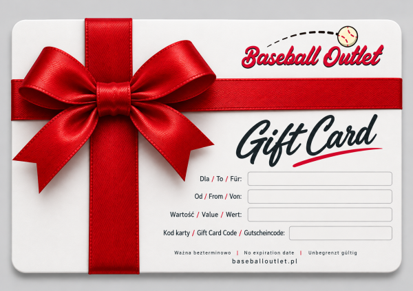 Karta Podarunkowa BaseballOutlet do wydruku