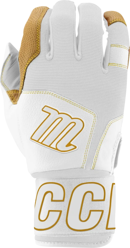 MBG2BKSM-W Marucci Blacksmith V2 Youth Batting Gloves