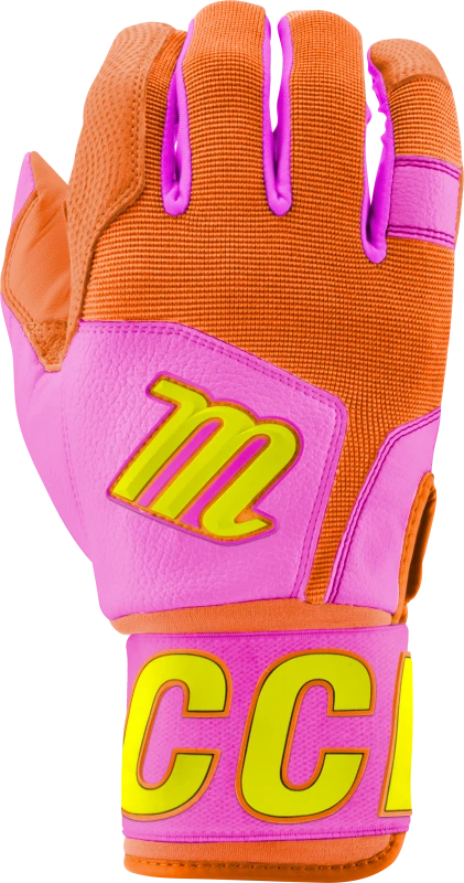 MBG2BKSM-HP Marucci Blacksmith V2 Youth Batting Gloves