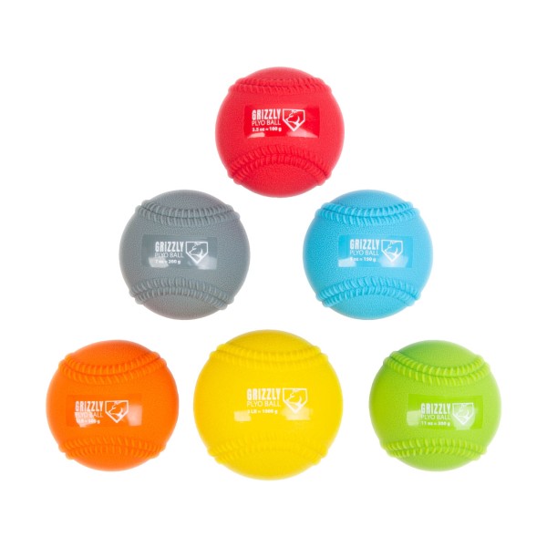 Grizzly Plyo Balls Set of 6 (70 mm)