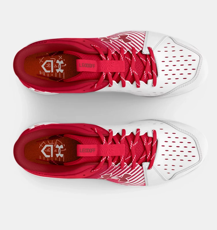 3025600-601 Under Armour Leadoff Youth Low RM JR Molded Baseball Cleat
