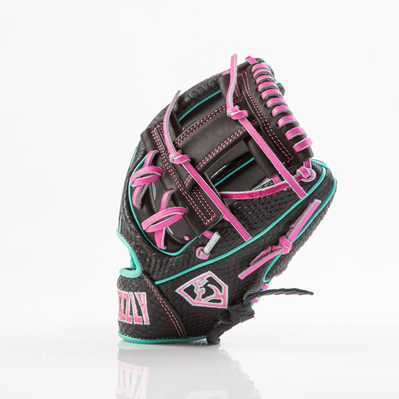 Rękawica baseballowa Grizzly G-Elite 11.5" Pink & Mint Dragon Skin Series