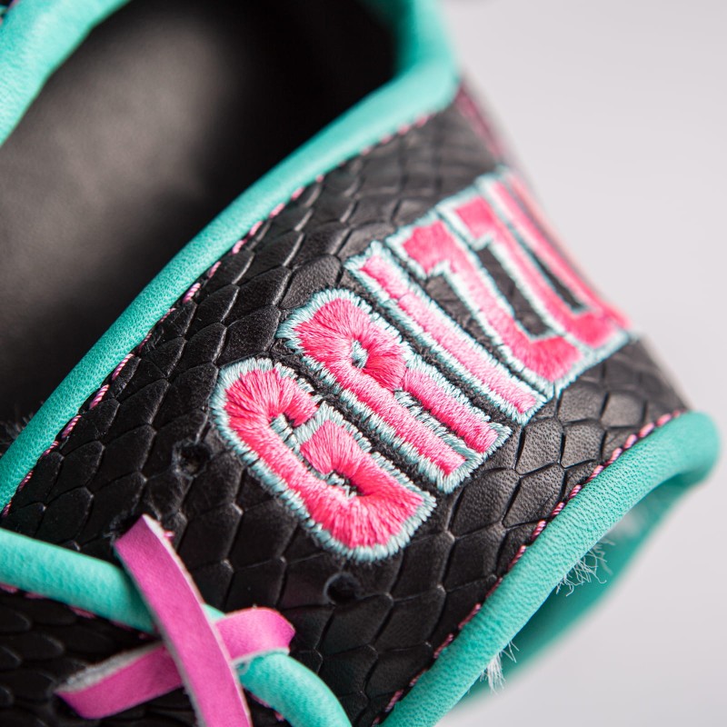 Rękawica baseballowa Grizzly G-Elite 11.5" Pink & Mint Dragon Skin Series