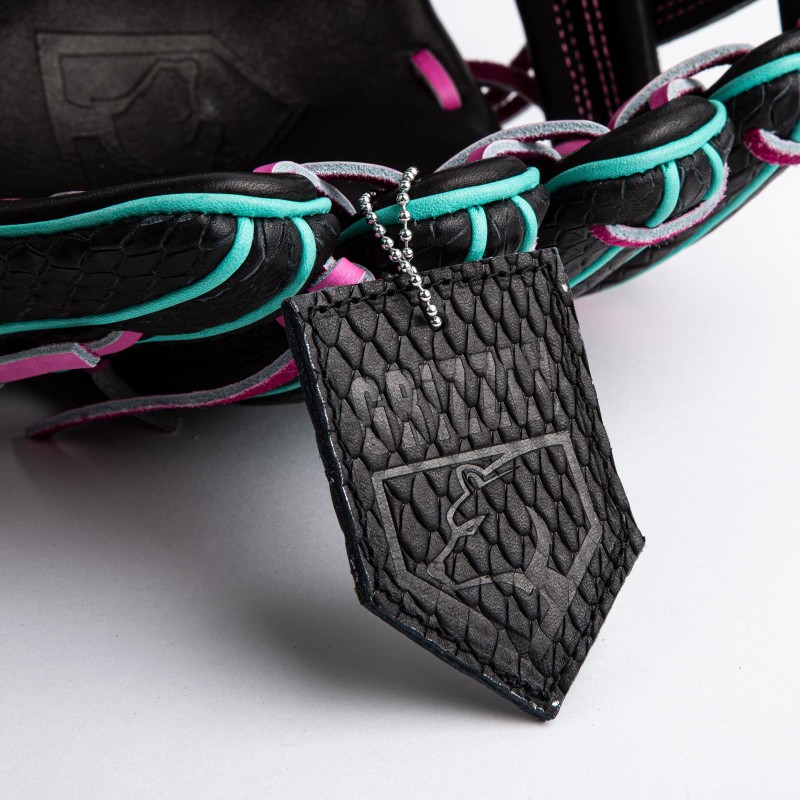 Rękawica baseballowa Grizzly G-Elite 11.5" Pink & Mint Dragon Skin Series