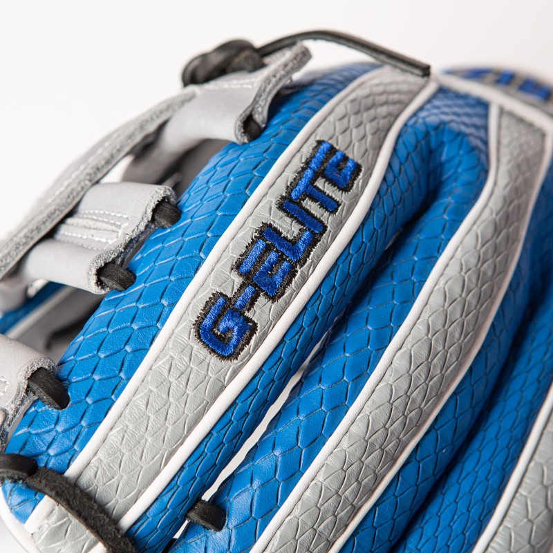 Rękawica baseballowa Grizzly G-Elite 11.5" Grey & Blue Dragon Skin Series