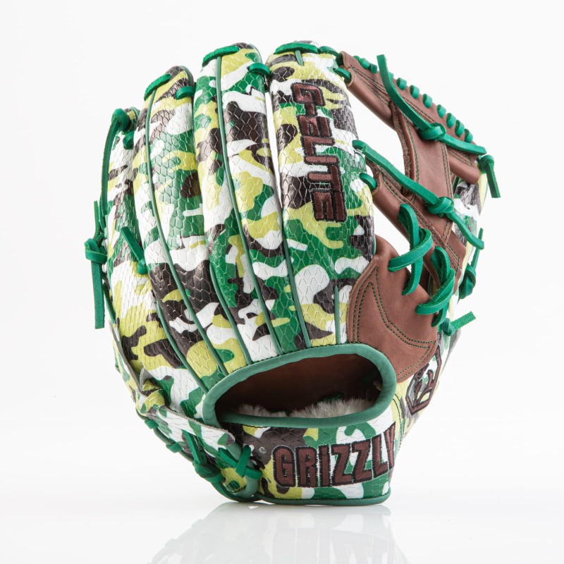 Rękawica baseballowa Grizzly G-Elite 12.75" Green Camo Dragon Skin Series