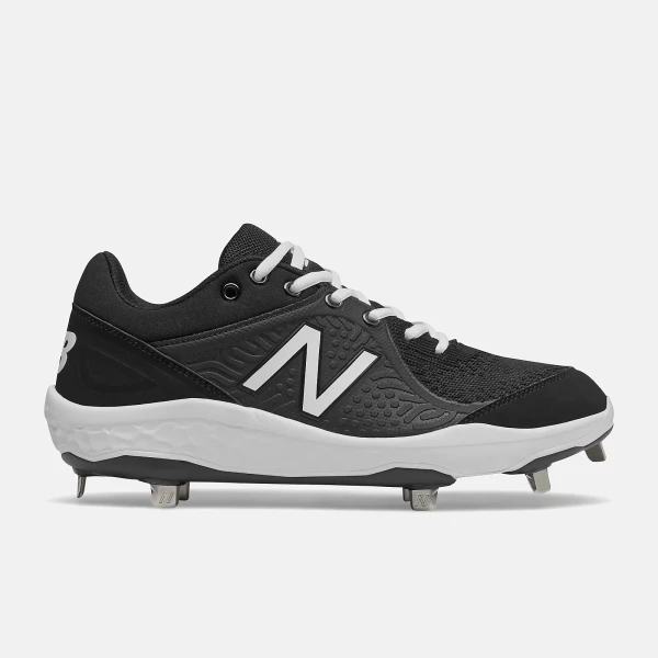 New Balance Fresh Foam 3000 v5 Metal Black/White Men Baseball Cleats