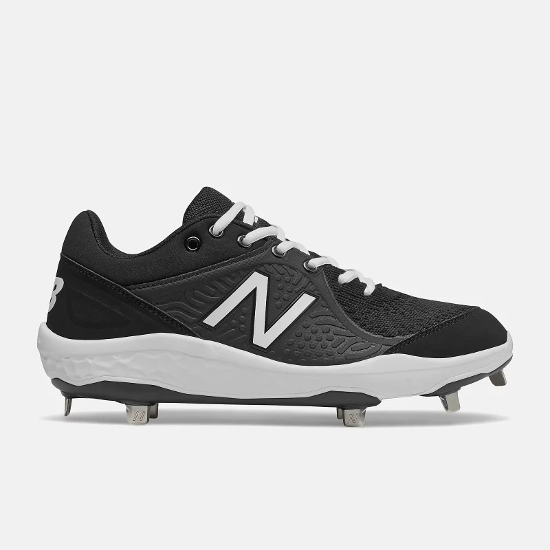 New Balance Fresh Foam 3000 v5 Metal Black/White Men Baseball Cleats