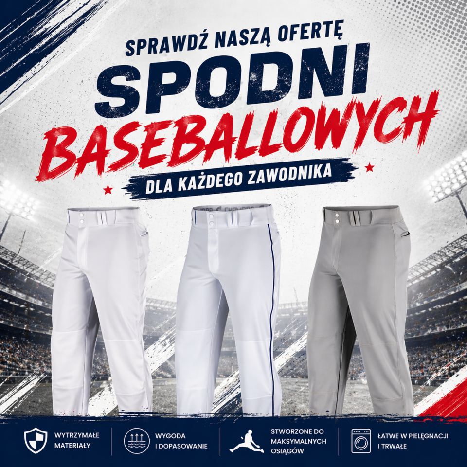 spodnie baseballowe oferta