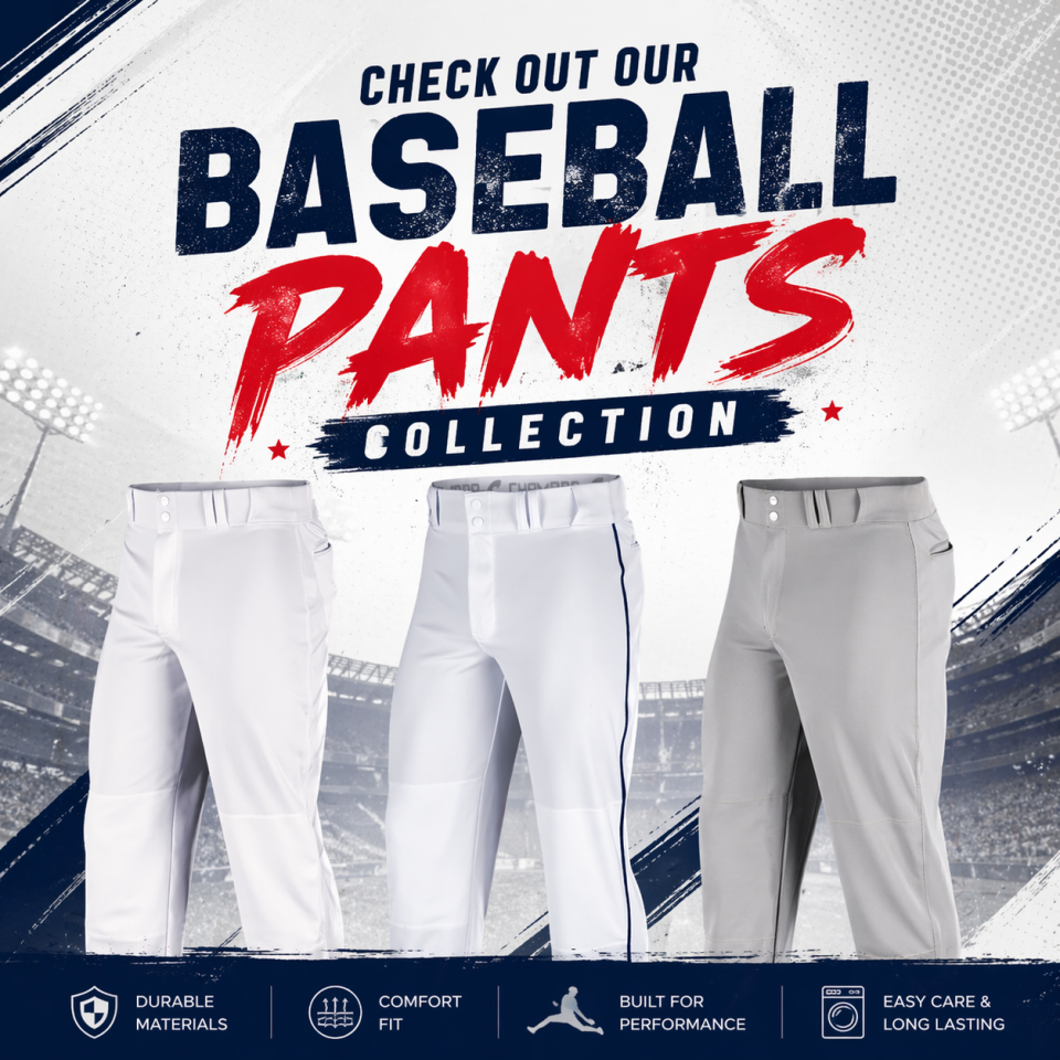 Baseball pants collection