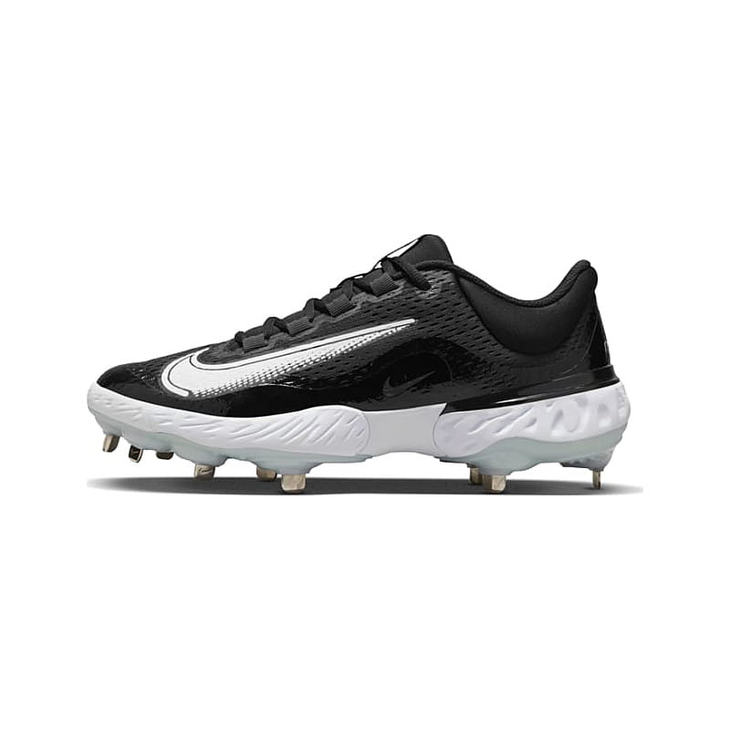 Alpha Huarache Elite 4 Low 野球 スパイク 金具 黒 Nike-Alpha-Huarache-Elite-4-