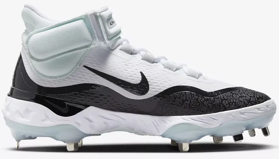 Nike Alpha Huarache Elite 4 Mid Men's Baseball Cleats | React Foam