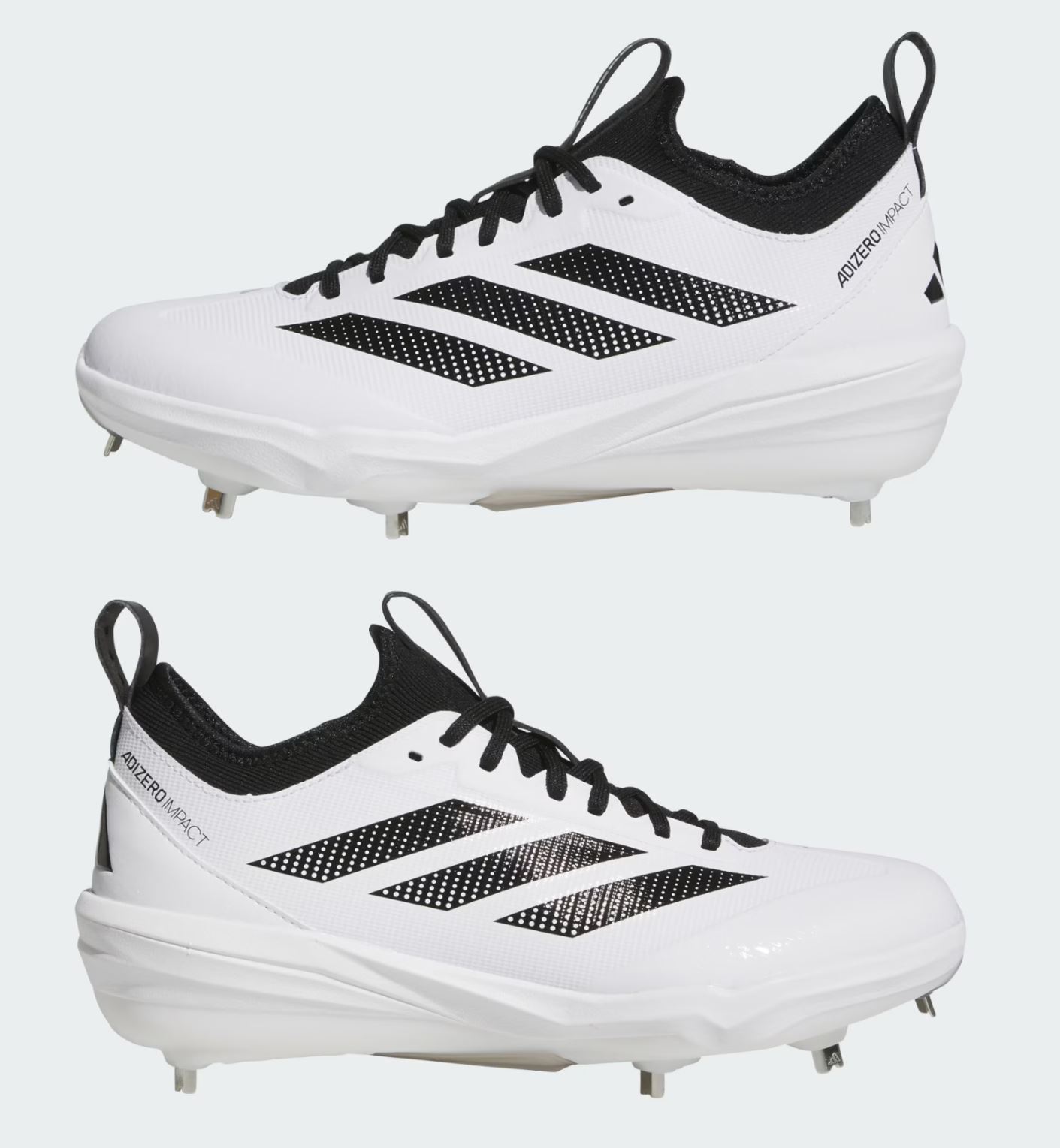 Adizero Impact Cleats　WHT/GLD　27.5㎝　C Adidas Adizero Impact 2.0 Baseball Cleats – Lightweight Speed